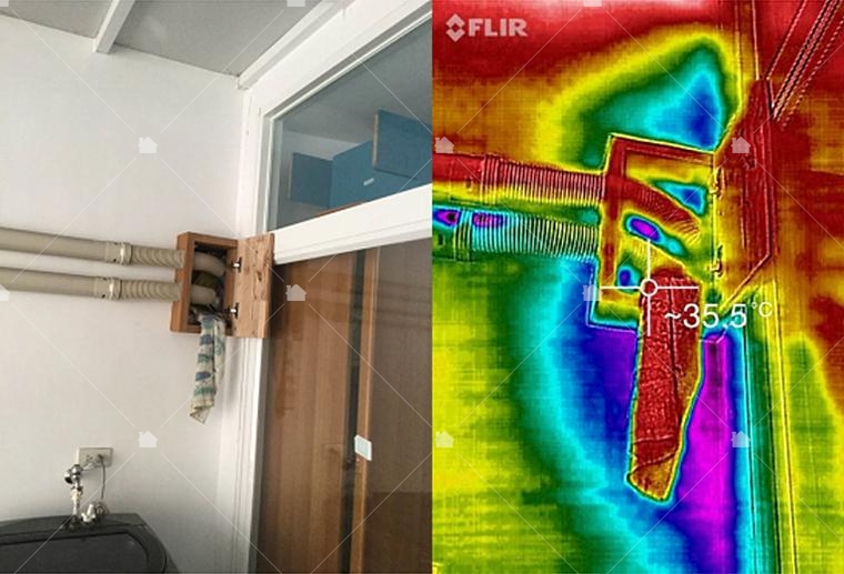 無機善護宅熱顯像儀偵測實例