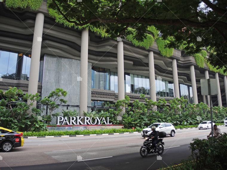 PARKROYAL On Pickering底部綠化